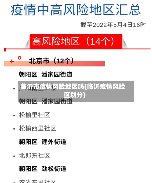临沂市疫情风险地区吗(临沂疫情风险区划分)-第3张图片