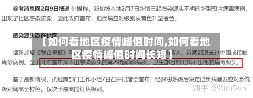 【如何看地区疫情峰值时间,如何看地区疫情峰值时间长短】-第2张图片