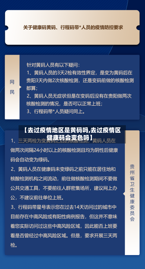 【去过疫情地区是黄码吗,去过疫情区健康码会变色吗】-第2张图片