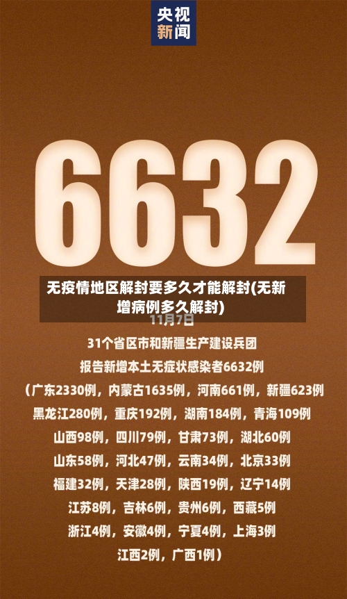 无疫情地区解封要多久才能解封(无新增病例多久解封)-第2张图片