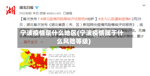 宁波疫情是什么地区(宁波疫情属于什么风险等级)