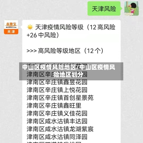 中山区疫情风险地区/中山区疫情风险地区划分-第2张图片