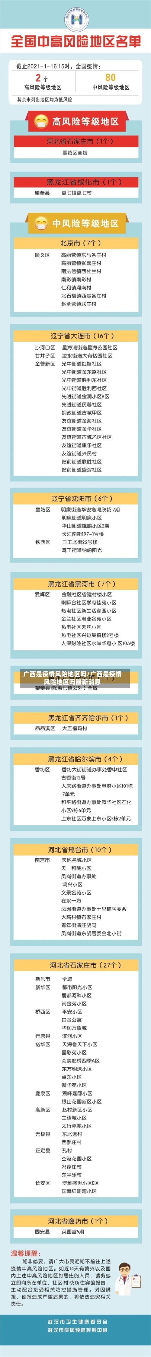 广西是疫情风险地区吗/广西是疫情风险地区吗最新消息