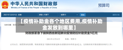 【疫情补助金各个地区费用,疫情补助金发放到哪里】