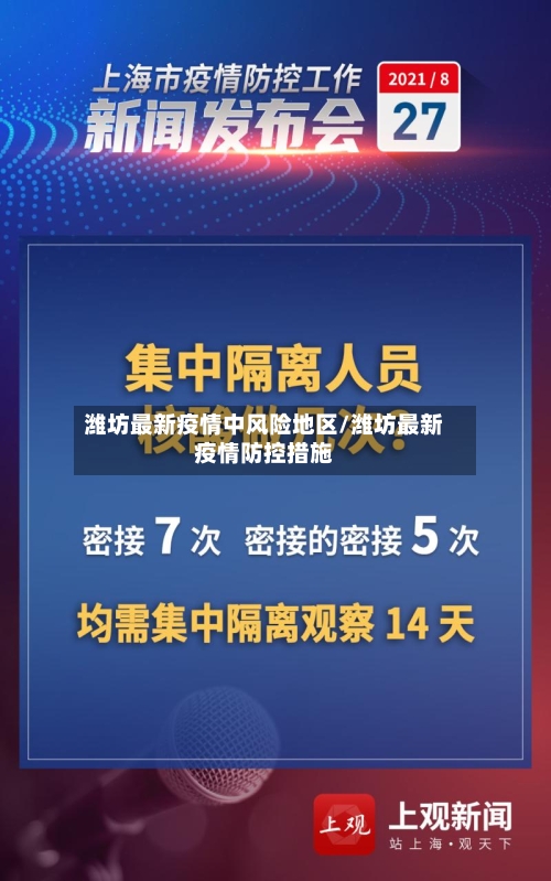 潍坊最新疫情中风险地区/潍坊最新疫情防控措施