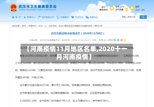 【河南疫情11月地区名单,2020十一月河南疫情】-第2张图片