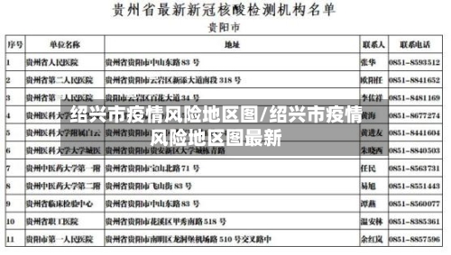 绍兴市疫情风险地区图/绍兴市疫情风险地区图最新